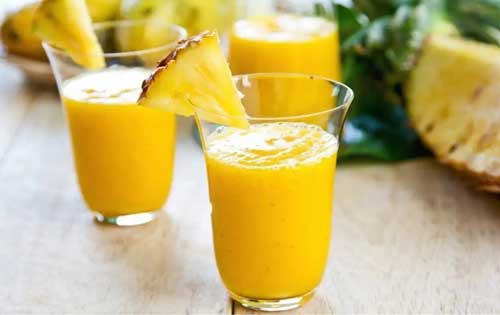 菠萝果汁饮料及菠萝味酸豆奶饮料制作方法